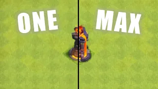 Clash Of Clans Inferno Tower Level 1 To Max!