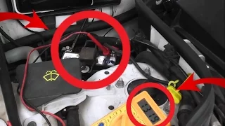 Check battery in the SBC block on W211, W219 / Checking charge and year release battery in SBC block