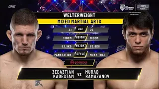 Zebaztian Kadestam VS Murad Ramazanov | FULL FIGHT In SINGAPORE 12/17/21 🥊🥊