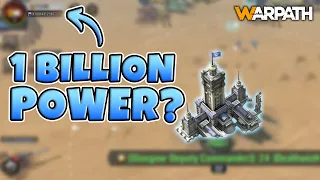 Warpath - 1 BILLION POWER?!