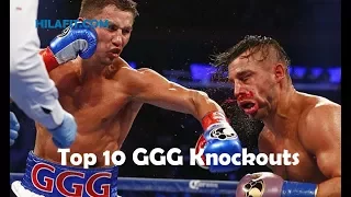 Top 10 Gennady Golovkin (GGG) Knockouts