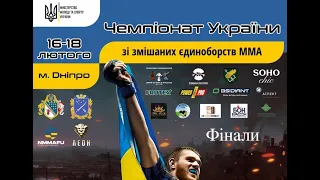 Фінал | Чемпіонат України зі змішаних єдиноборств ММА Дніпро-2024