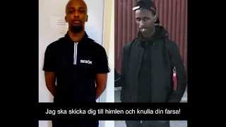 Jaffar Byn bråkar med Dödspatrullen under rättegång