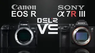 Canon EOS R vs Sony alpha a7R III