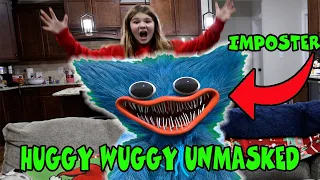 Huggy Wuggy Unmasked! Who Is Huggy Wuggy? Poppy Playtime In Real Life Skit