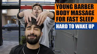 Best Time For A Great Asmr Barber Massage | Sunny Day at Barber Shop