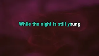 Billy Joel - The Night Is Still Young [Karaoke Version]