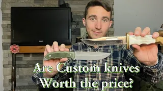 Are Custom Knives worth the Price | Bushcraft, Survival, and Utility Fixed Blade Knives.