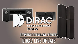 Definitive Technology | DIRAC ART for Denon, Marantz | Home Theater Hangout Q&A