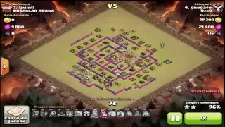 Clash of clans | war recap : DcaD VS DOGANLAR ADANA #1 (Perfect War)