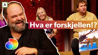 Martin syns IKKE at Janne sitt maleri er finere enn hans | Kongen befaler | discovery+ Norge