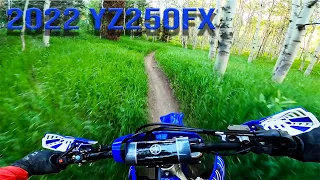 Is The 2022 YZ250FX Good On Mountain Single Track