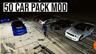 HOW TO INSTALL THE UBLUDOCK 50 CAR PACK MOD | 50 real life car pack install for GTA 5 | PC MOD