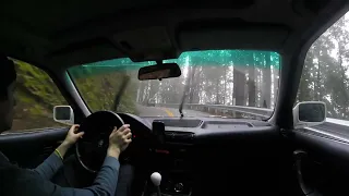 e34 535i Rainy Drive