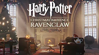 Ravenclaw ◈ Christmas at Hogwarts 🎄 Harry Potter inspired Holiday Ambience & Soft Music [Day Time]