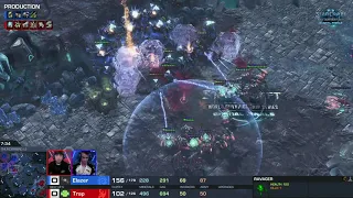 Trap (P) vs Elazer (Z) - Group D - 2019 WCS Global Finals