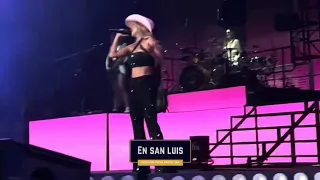 Anahí y Karol G - Sálvame en vivo desde la Arena CDMX