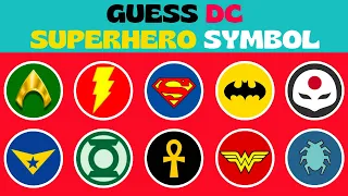 Guess DC Superhero Symbols | Fun Superhero Quiz 2024