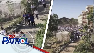 Higit 100 estudyante naospital matapos mahilo, mahimatay sa fire drill | TV Patrol