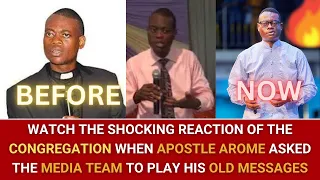 REACTIONS AS APOSTLE AROME ASKED THE MEDIA TEAM TO PLAY HIS OVER 10 YEARS OLD MESSAGES AT IEC 2024