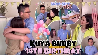 Bimby Aquino 14th Birthday Sweet Celebration with Loving Miles and Mama Kris ❤️