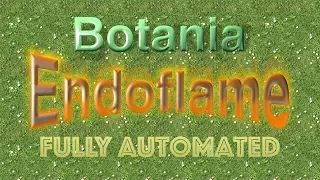 Botania Endoflame Smallest Total Automation Setup