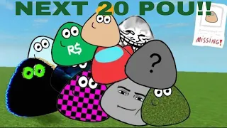 HOW TO GET THE NEXT 20 POU IN FIND THE POU! (Find the Pou Guide 3)