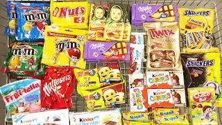 A Lot Of Candy 2018 NEW #120 ASMR / АСМР ПОКУПКА  Фрутелла Свинка Пеппа, Киндер Сюрпризы