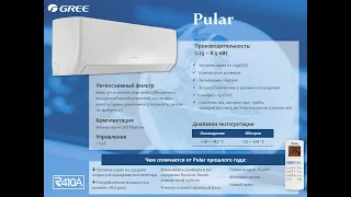 Сплит-системы GREE Pular в интернет магазине «Климат-контроль»