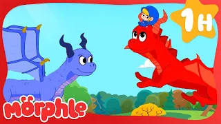 A Dragon At The Barbecue | My Magic Pet Morphle | Morphle Dinosaurs | Cartoons for Kids