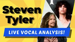 Vocal Coach ANALYZES Aerosmith!  (Steven Tyler)