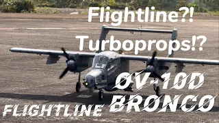 Customised Ov-10D with turboprops sound module (Flightline ov-10a converted)