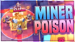 MINER POISON 2.9 IS BACK!! Top Ladder Pushing — Clash Royale