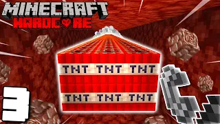 Blowing Up 1000 TNT In The NETHER! | Minecraft Hardcore - Episode 3