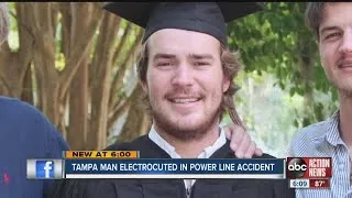 Tampa man electrocuted in power line accident