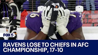 Ravens fans react to championship loss to Chiefs