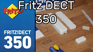 Fritz DECT 350 Tür-/Fensterkontakt Sensor verbinden und einrichten + Verbindung mit Fritz DECT 302