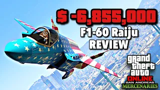 $6,855,000 Raiju F-160 REVIEW Is It Worth It? GTA Online Mercenaries Update