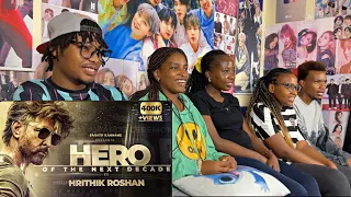 Africans react to Hero of the Next Decade | Hrithik Roshan Tribute Mashup | SARATH KANNANZ