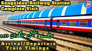 Sangaldan Railway Station Complete Visit | Train Timings