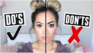 Makeup Mistakes To Avoid! DO'S AND DON'TS!