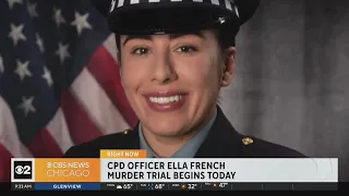 Murder trial begins in shooting death of CPD Officer Ella French