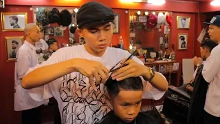 VIETNAM BARBERSHOP [Liem Barber] Kid Boy Haircut Style 2018