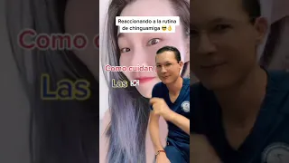 Reaccionando a la Rutina de SkinCare de Chinguamiga 😱