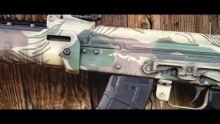 How to Paint RHODESIAN BRUSHSTROKE Camouflage