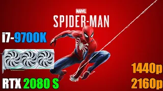 Marvel's Spider Man Remastered l RTX 2080 Super i7 9700K l Raytracing DLSS Settings l 1440p 4K l