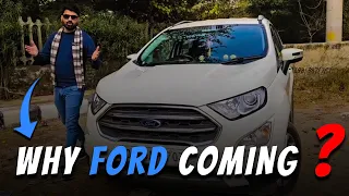 Ford Coming Back to India? 🤔 Amazing Journey with Ford Ecosport || Ecosport Review after 1 Lakh Kms