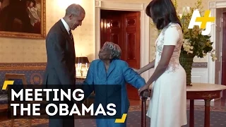 106-Year-Old Woman Meets President Obama