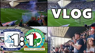 PRESTON NORTH END 1 VS BLACKBURN ROVERS 1 - MATCHDAY VLOG