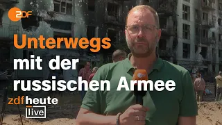 ZDF-Reporter im russisch besetzten Donbass I ZDFheute live